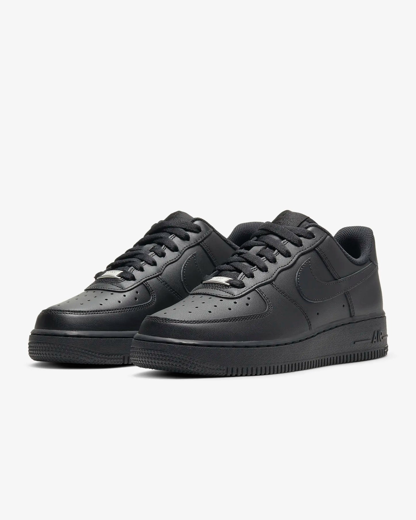 NIKE AIR FORCE '07 LOW-TOP' SNEAKERS - Black