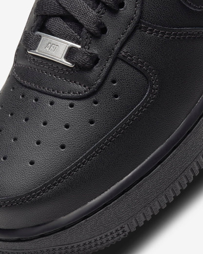 NIKE AIR FORCE '07 LOW-TOP' SNEAKERS - Black