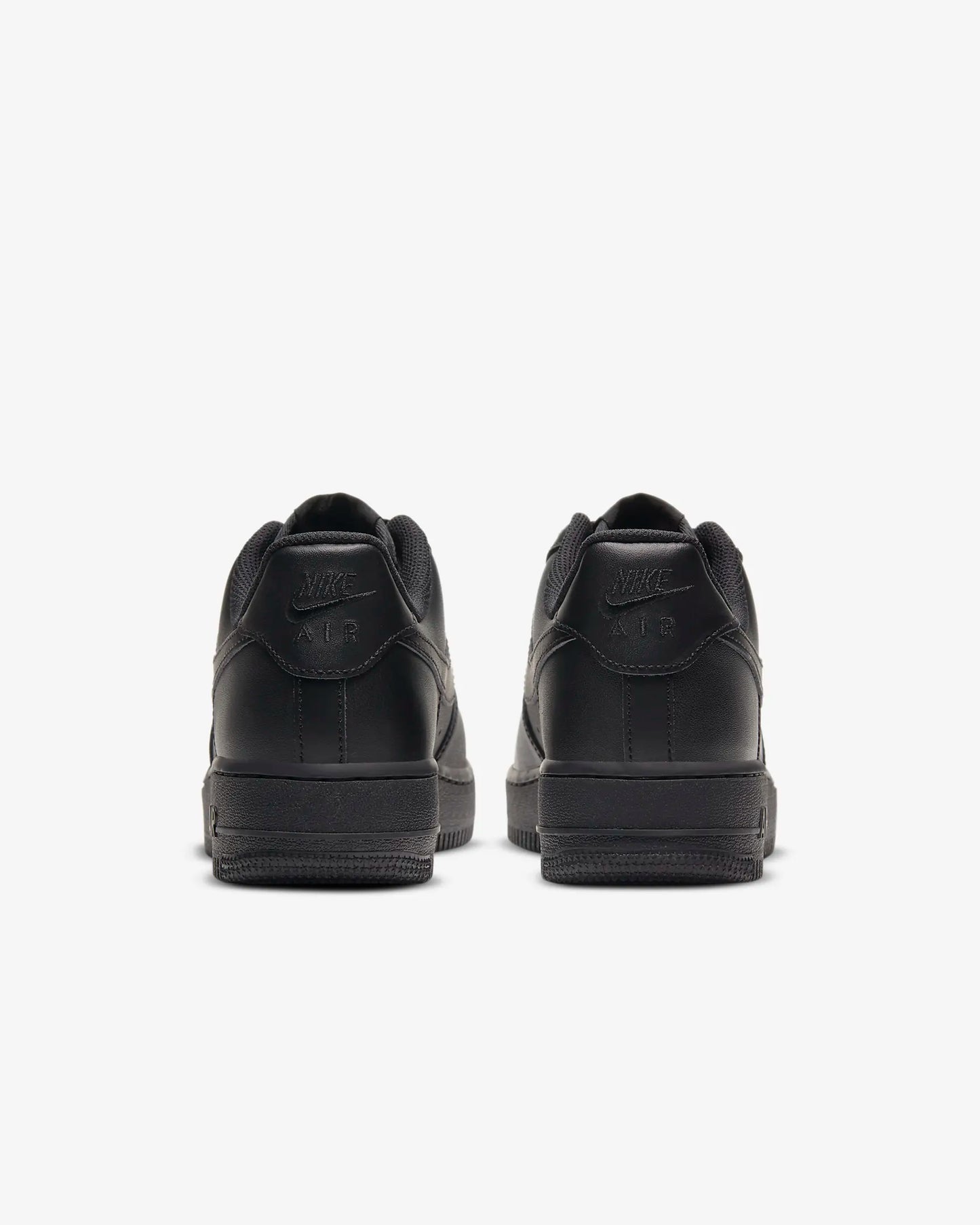 NIKE AIR FORCE '07 LOW-TOP' SNEAKERS - Black